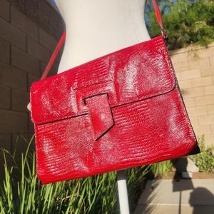 Red Vintage Clutch